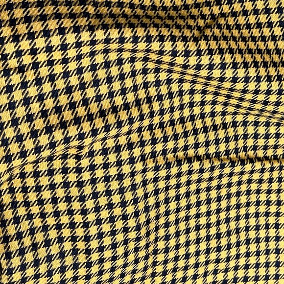 Vintage High Rise Houndstooth Pleated Wide Straight Leg Shorts Preppy Clueless - Picture 7 of 8